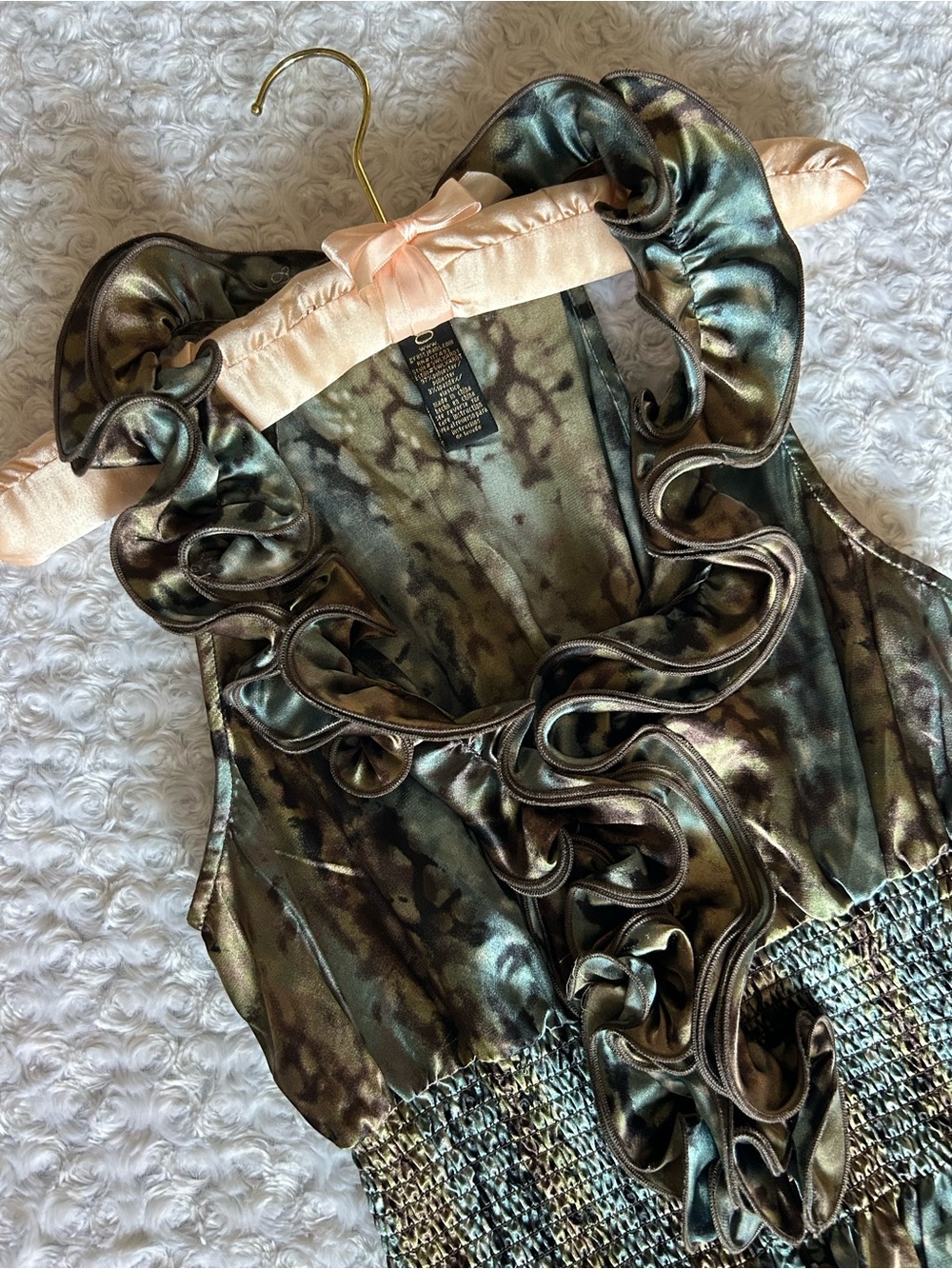 Grass collection Sleevless Ruffle Top M - Picture 3 of 9